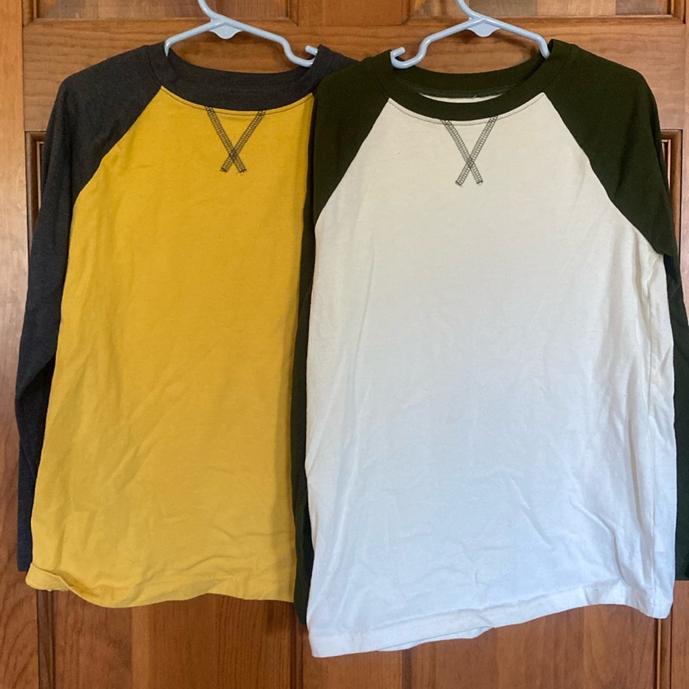 Jumping beans long sleeve tshirts. Size 7.